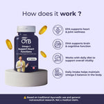 Omega-3 Fish Oil 1000 mg | 60 Softgels | OYB Omega