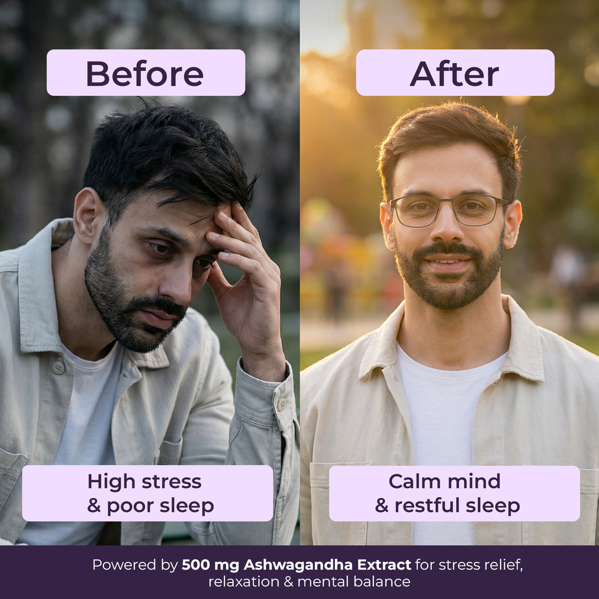 Ashwagandha 500 mg | 30 Tablets | OYB Ashwagandha