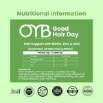 Biotin + Zinc + NAC | 30 Tablets | OYB Good Hair Day