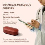 Fat Burner Tablets with Garcinia & Green Tea for Metabolism Support | 30 Tablets | OYB Calorie Crush