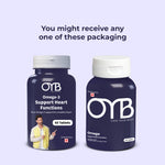 Omega-3 Fish Oil 1000 mg | 60 Softgels | OYB Omega