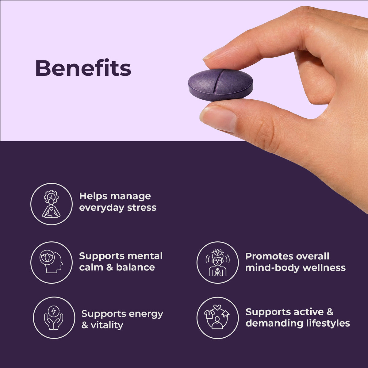 Ashwagandha 500 mg | 30 Tablets | OYB Ashwagandha