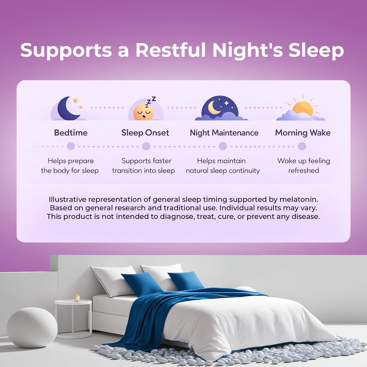 OYB Natural Sleep Tablets with Melatonin | 30 Tablets | OYB Azzzleep