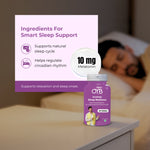 OYB Azzleep — Melatonin 10mg Sleep Support Tablets