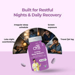 OYB Azzleep — Melatonin 10mg Sleep Support Tablets