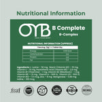 Vitamin B-Complex | 30 Tablets | OYB B Complete