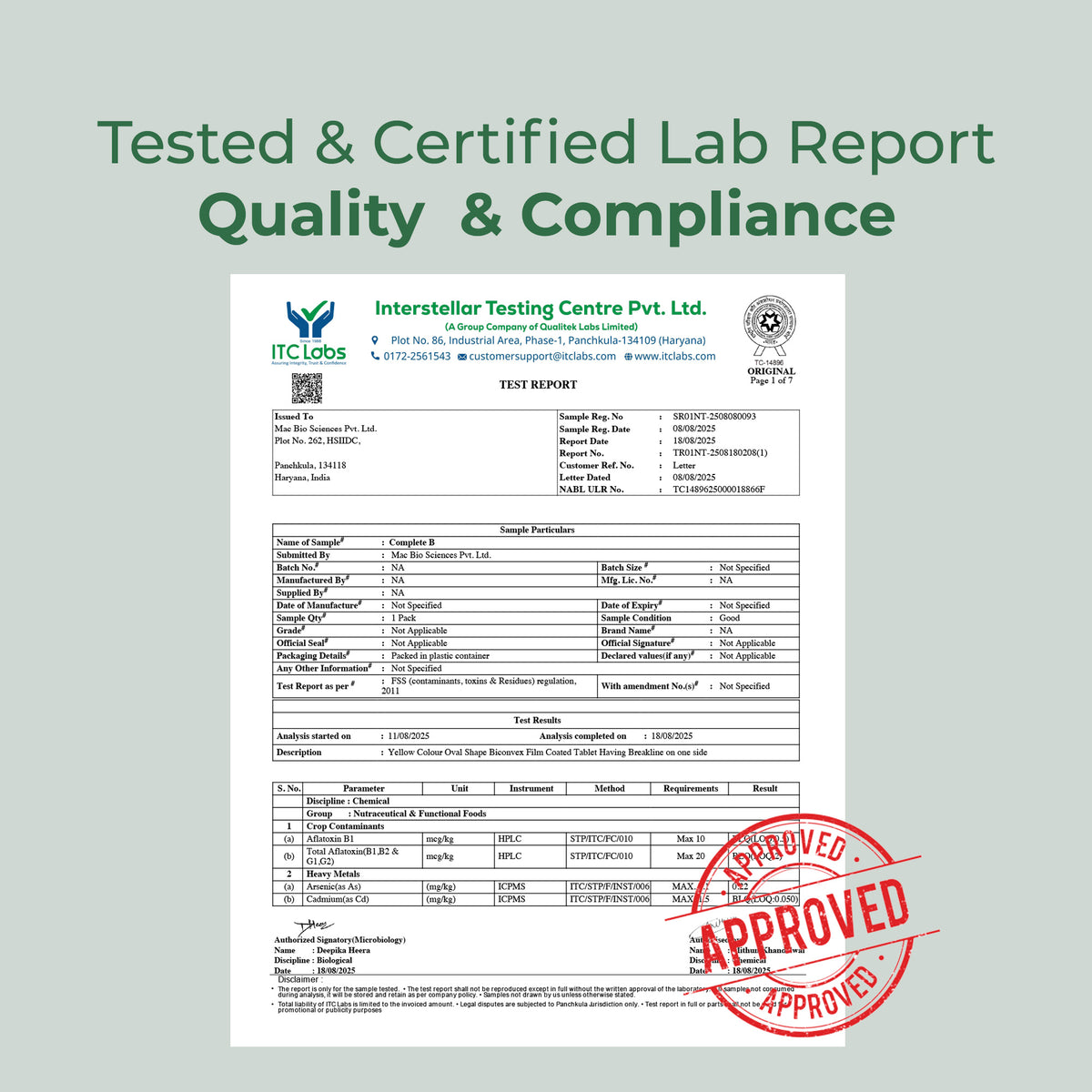 Vitamin B-Complex | 30 Tablets | OYB B Complete