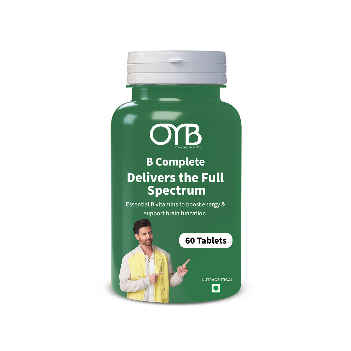 Vitamin B-Complex | 30 Tablets | OYB B Complete