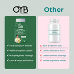Vitamin B-Complex | 30 Tablets | OYB B Complete