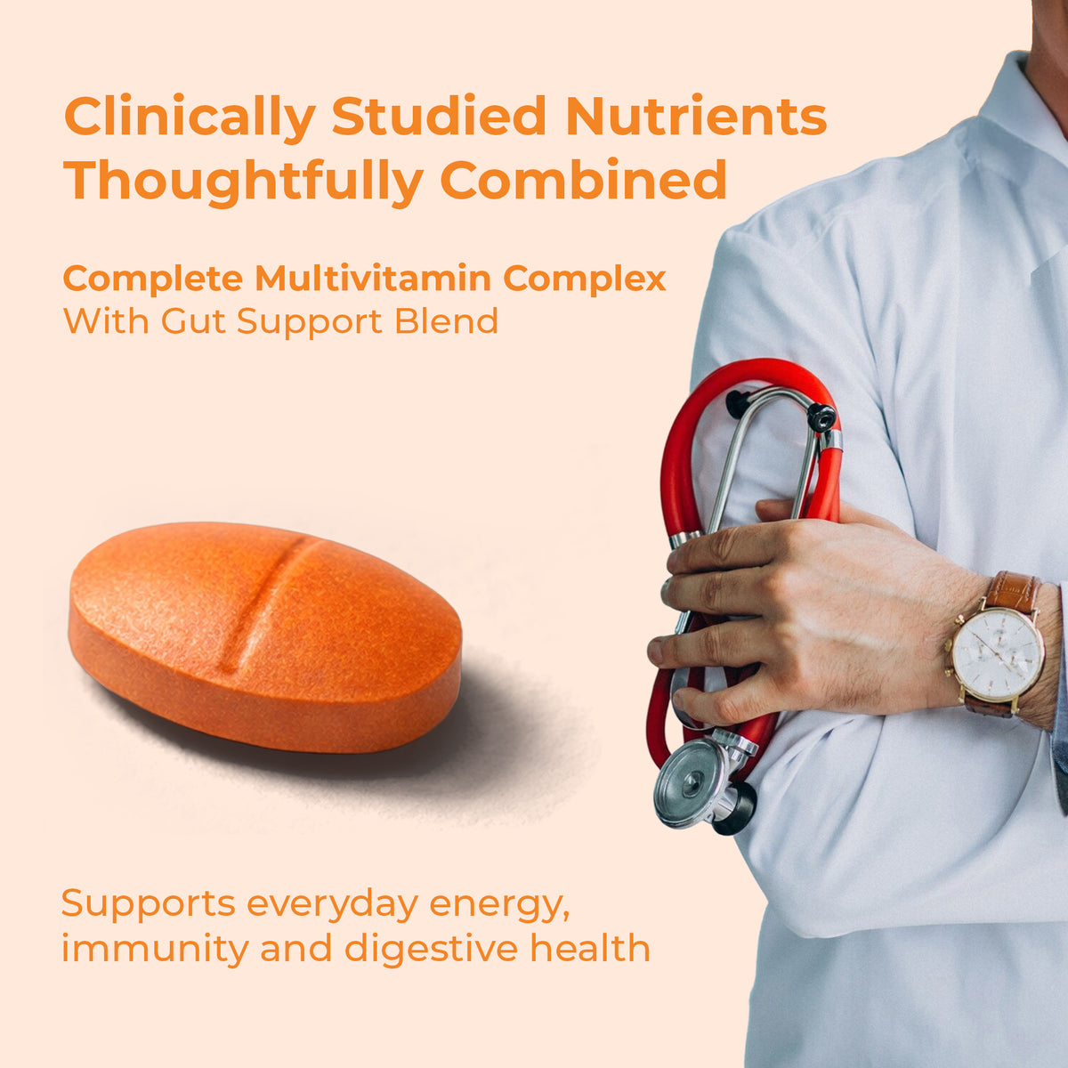 Multivitamin with 24 Nutrients | 60 Tablets | OYB Daily Top-Up