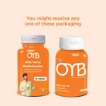 Multivitamin with 24 Nutrients | 60 Tablets | OYB Daily Top-Up