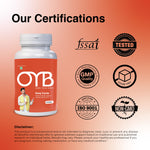 OYB PCOS Support Supplement for Women with Myo-Inositol & NAC for Hormonal Balance | 30 Tablets