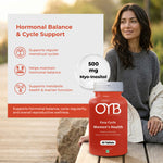 Myo-Inositol + NAC PMS Support | 30 Tablets | OYB Easy Cycle