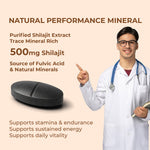 Shilajit 500 mg | 30 Tablets | OYB Power Peak