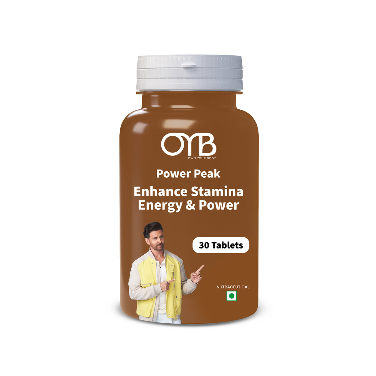 Shilajit 500 mg | 30 Tablets | OYB Power Peak