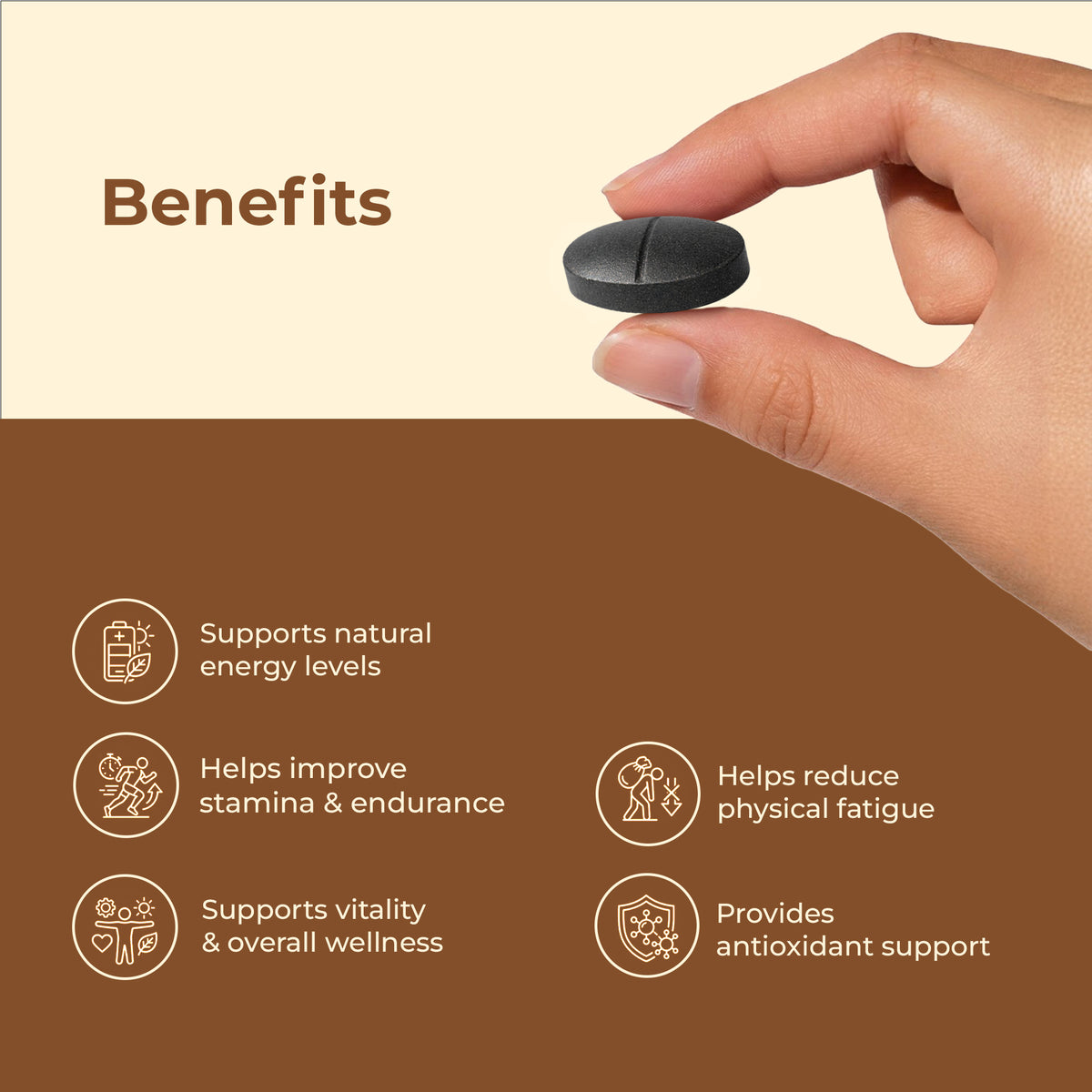 Shilajit 500 mg | 30 Tablets | OYB Power Peak