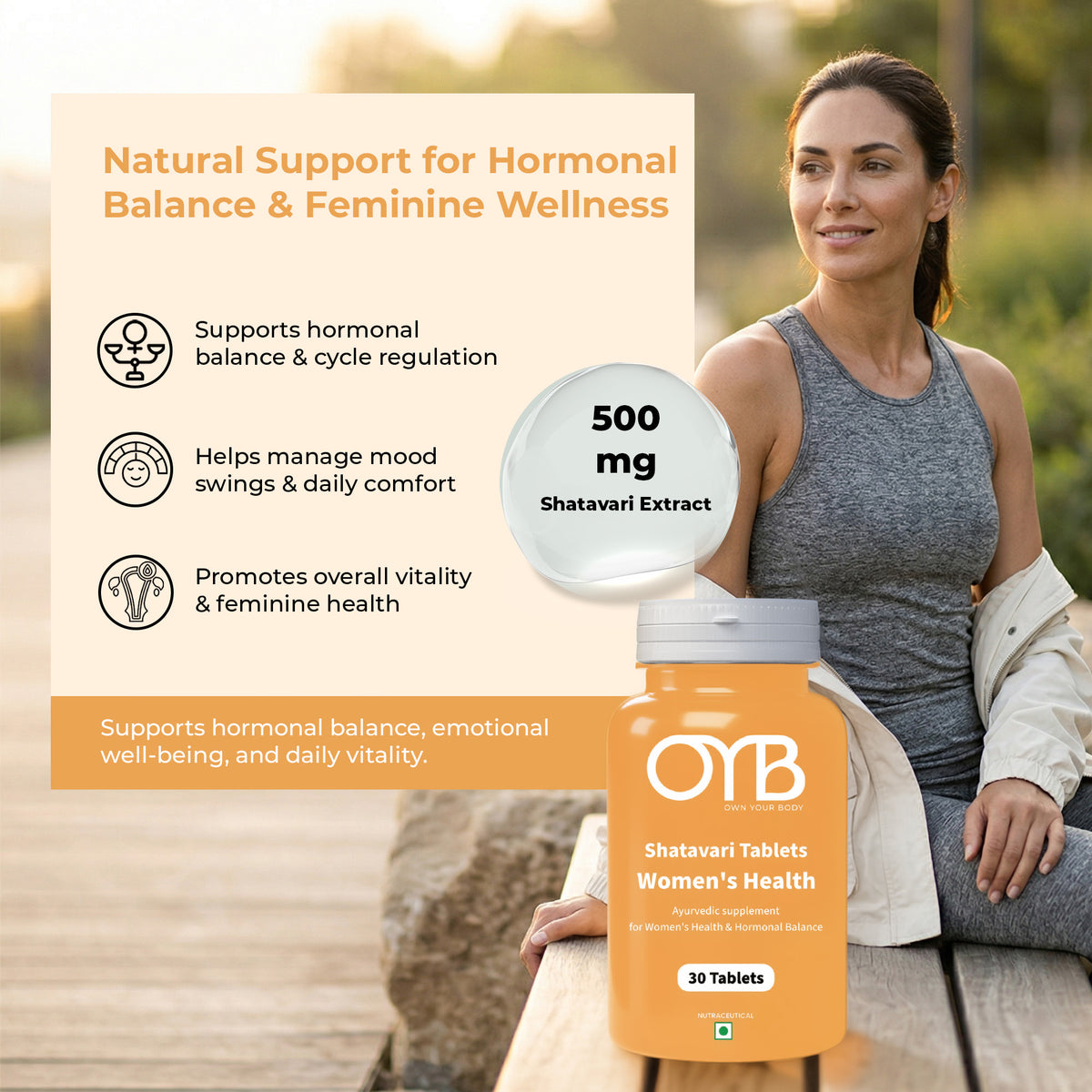 Pure Shatavari for Hormonal Balance & Vitality
