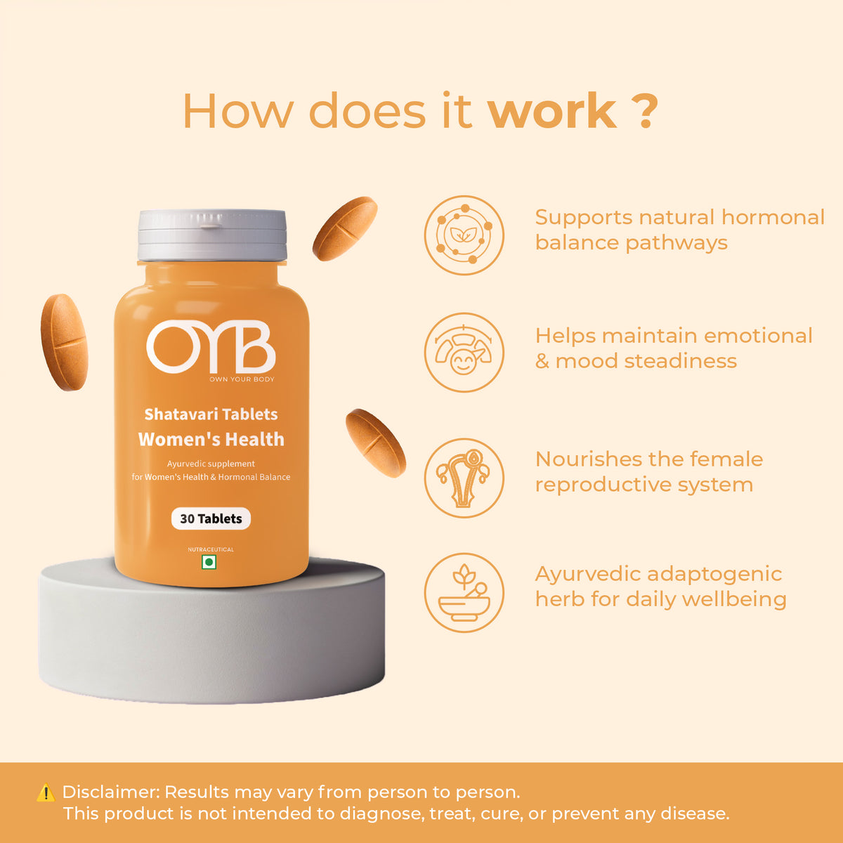 Pure Shatavari for Hormonal Balance & Vitality