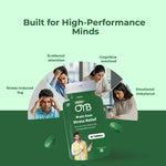Stress Relief with Ashwagandha + Brahmi | 30 Tablets | OYB Brain Ease