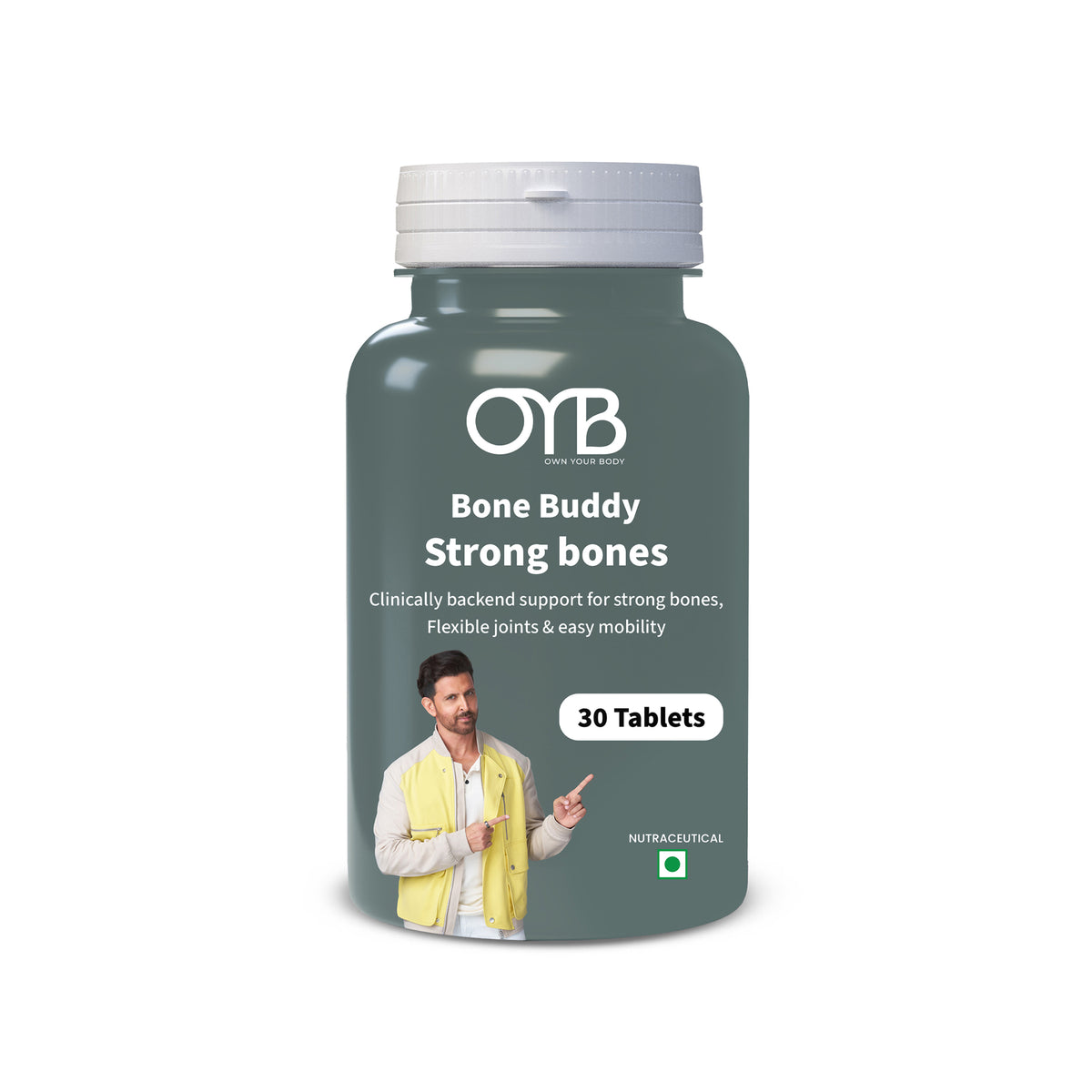 Bone & Joint Support Formula | 30 Tablets | OYB Bone Buddy