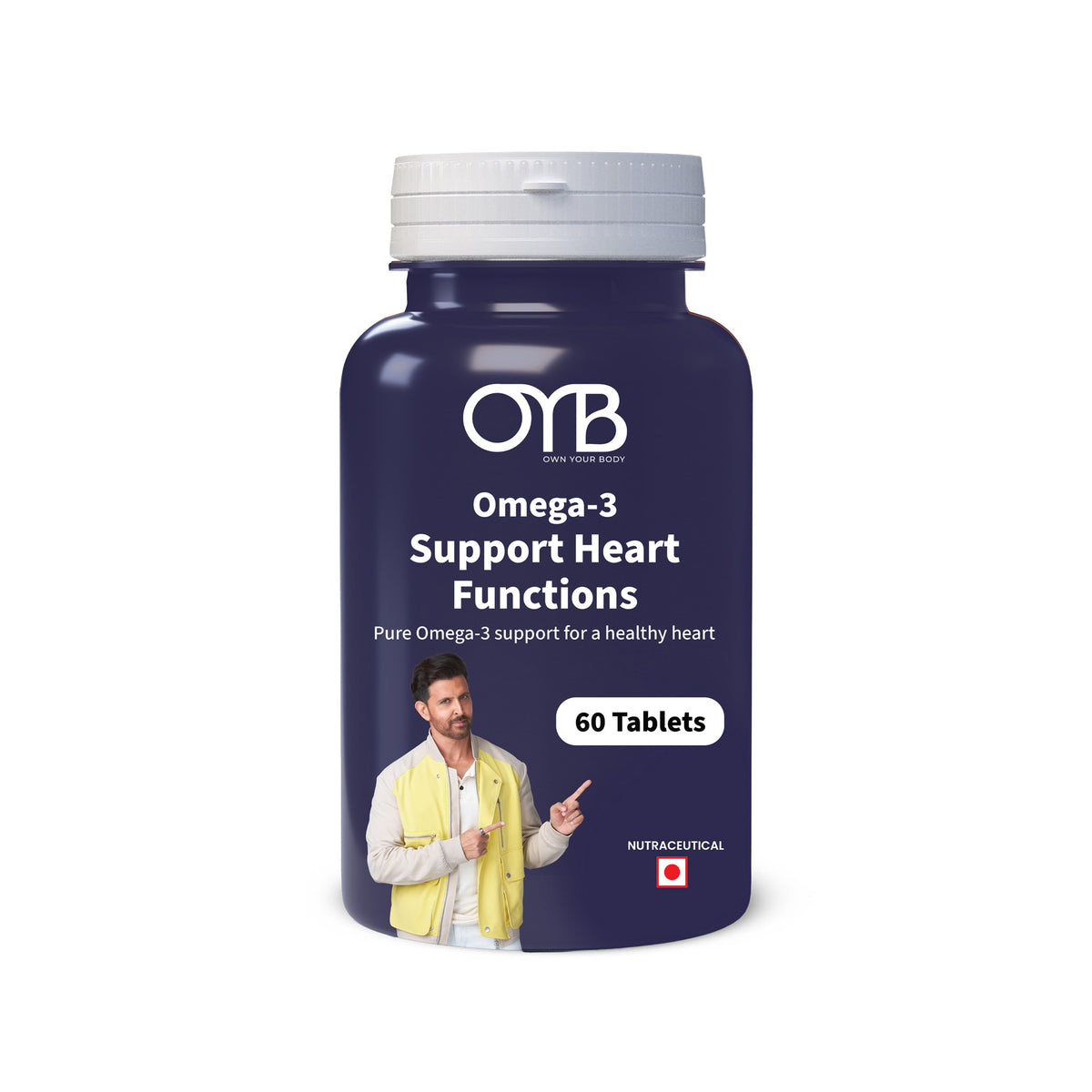 Omega-3 Fish Oil 1000 mg | 60 Softgels | OYB Omega