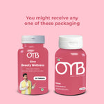 Glutathione 500 mg + Vitamin C & E | 30 Tablets | OYB Glow