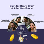 Omega-3 Fish Oil 1000 mg | 60 Softgels | OYB Omega