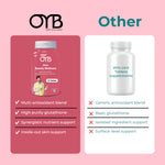 Glutathione 500 mg + Vitamin C & E | 30 Tablets | OYB Glow