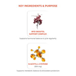 OYB PCOS Support Supplement for Women with Myo-Inositol & NAC for Hormonal Balance | 30 Tablets