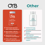 Myo-Inositol + NAC PMS Support | 30 Tablets | OYB Easy Cycle