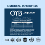 Milk Thistle & Mullein | Liver Detox + Lung Support | 30 Tablets | OYB