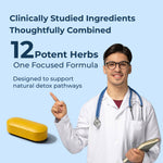 Milk Thistle & Mullein | Liver Detox + Lung Support | 30 Tablets | OYB