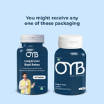Milk Thistle & Mullein | Liver Detox + Lung Support | 30 Tablets | OYB