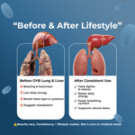 OYB Lung & Liver Dual Detox with Milk Thistle & Mullein | 30 Tablets | OYB Lung & Liver Dual Detox