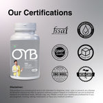 OYB NMN Anti-Aging Tablets with Nicotinamide Mononucleotide for NAD+ Boost | 30 Tablets | OYB NMN