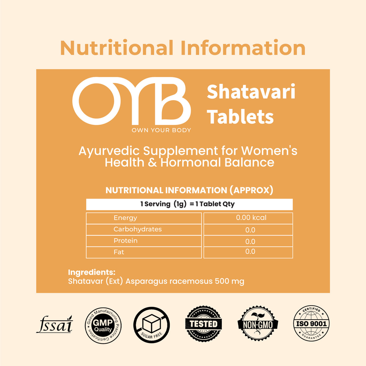 Pure Shatavari for Hormonal Balance & Vitality