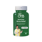 Stress Relief with Ashwagandha + Brahmi | 30 Tablets | OYB Brain Ease