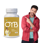 OYB D3 + K2 for Bone & Heart Health with D3, K2 MK-7 & Calcium | 60 Tablets | OYB D3 + K2